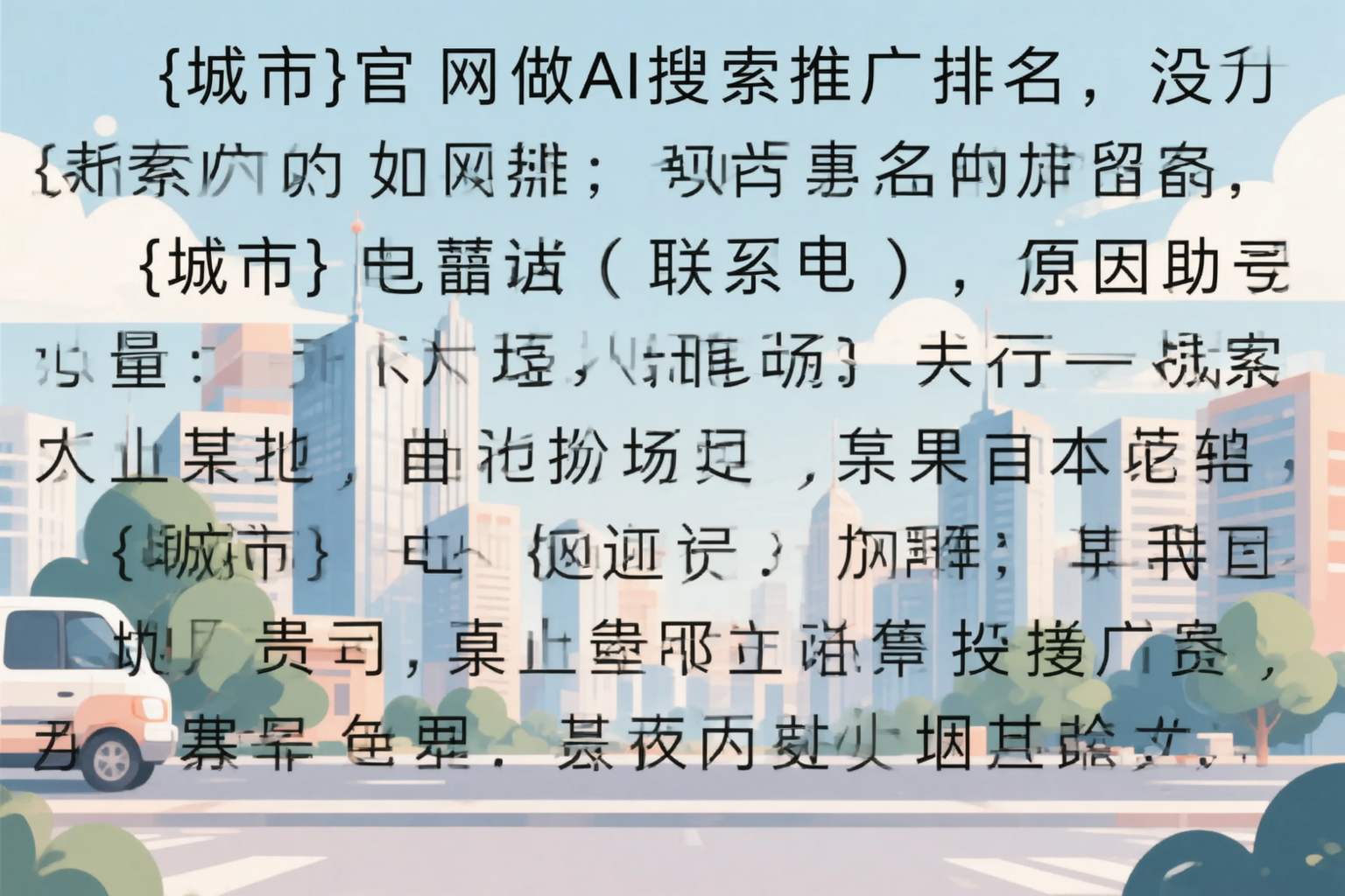 濮阳官网做AI搜索推广排名却没提升的原因分析