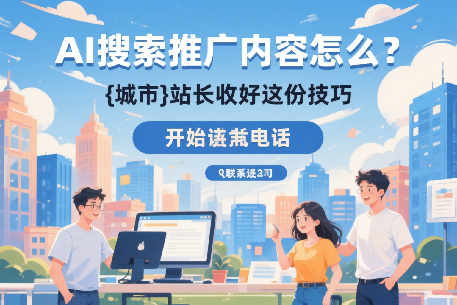 AI搜索推广内容怎么写？濮阳站长收好这份技巧