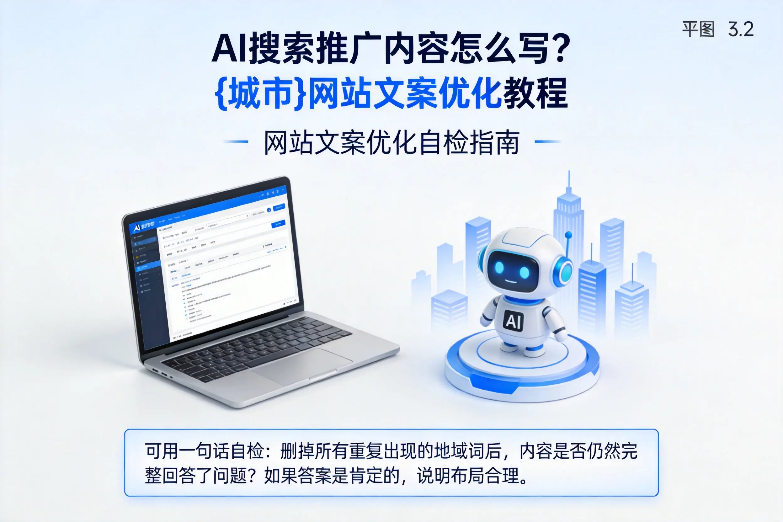 AI搜索推广内容怎么写?濮阳网站文案优化教程