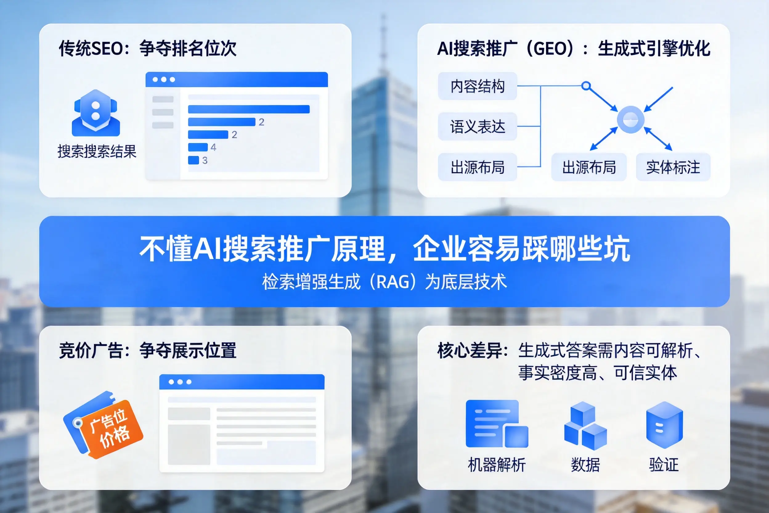 不懂AI搜索推广原理，濮阳企业容易踩哪些坑