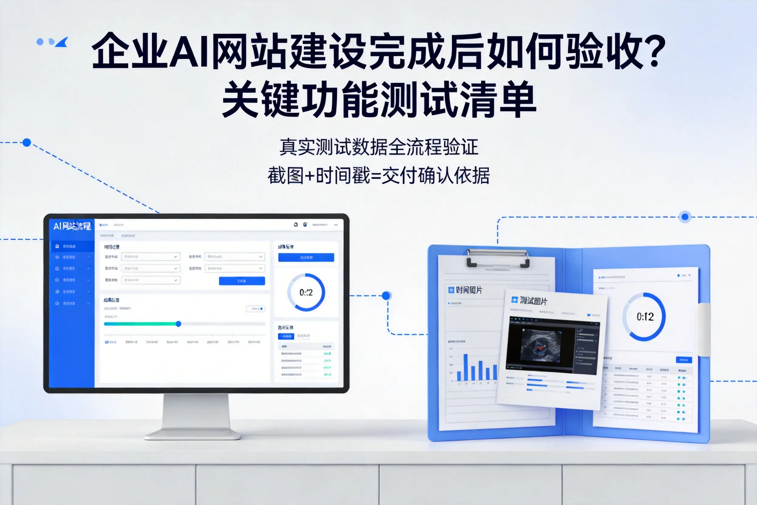 濮阳企业AI网站建设完成后如何验收?关键功能测试清单