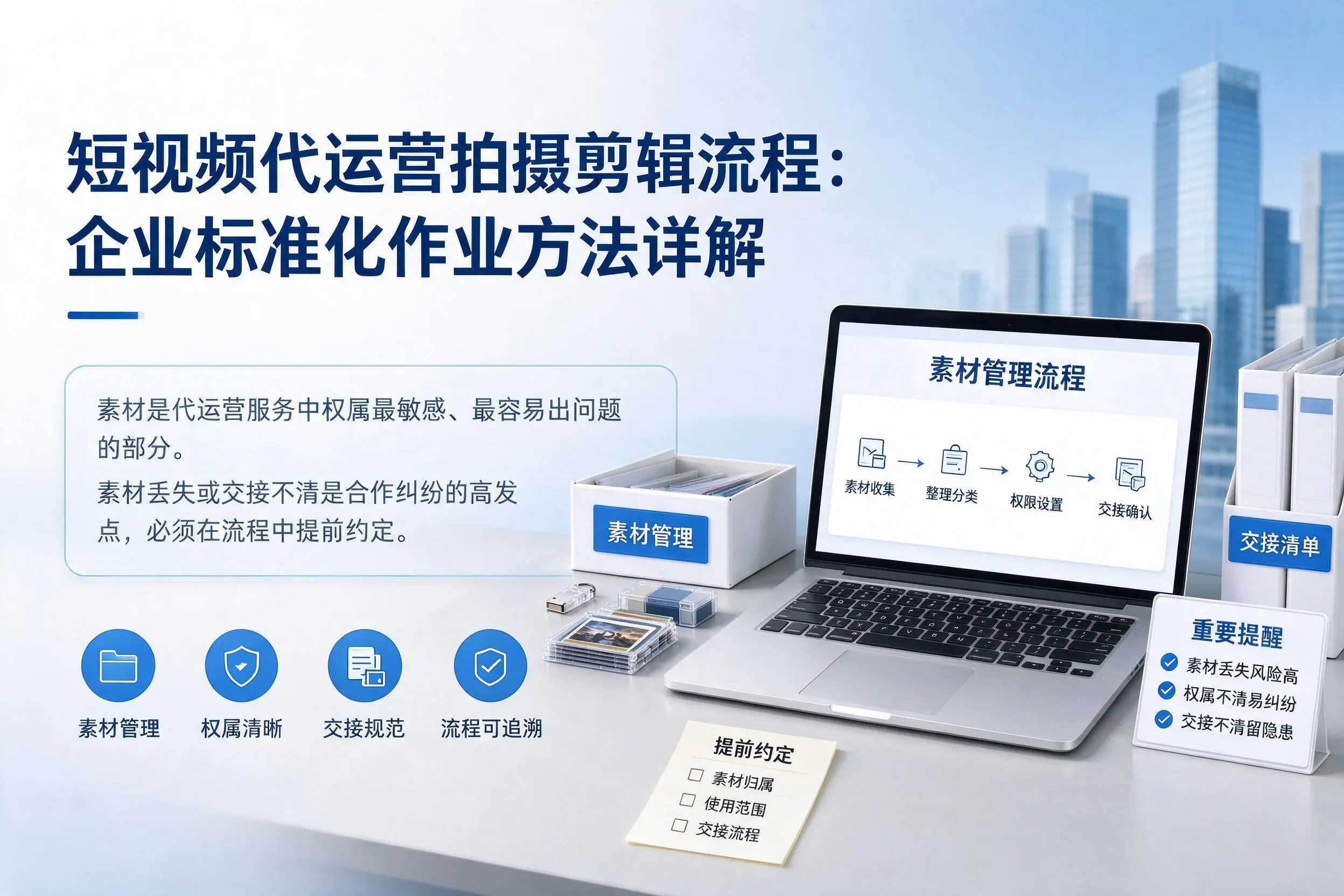 短视频代运营拍摄剪辑流程:濮阳企业标准化作业方法详解
