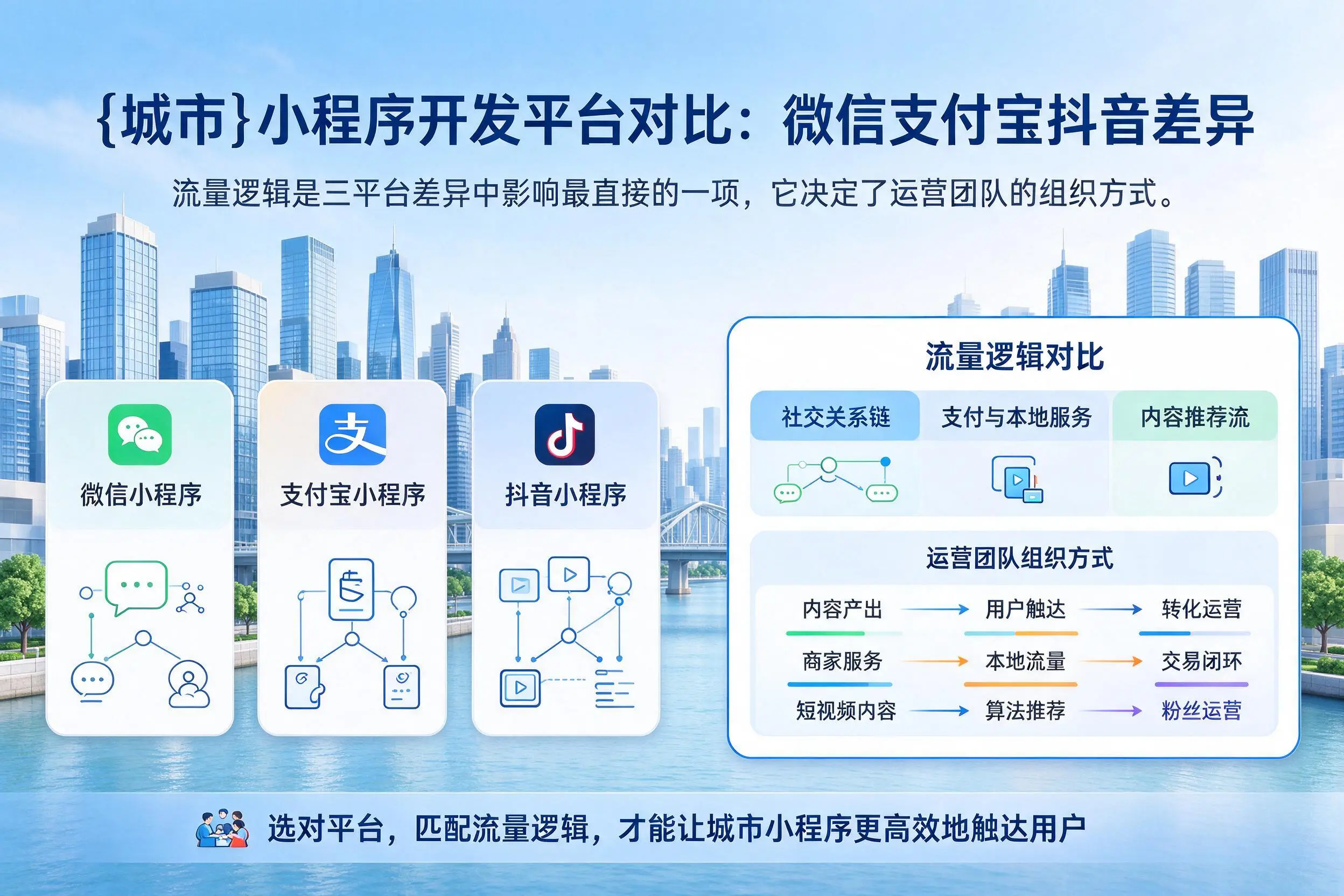 濮阳小程序开发平台对比：微信支付宝抖音差异